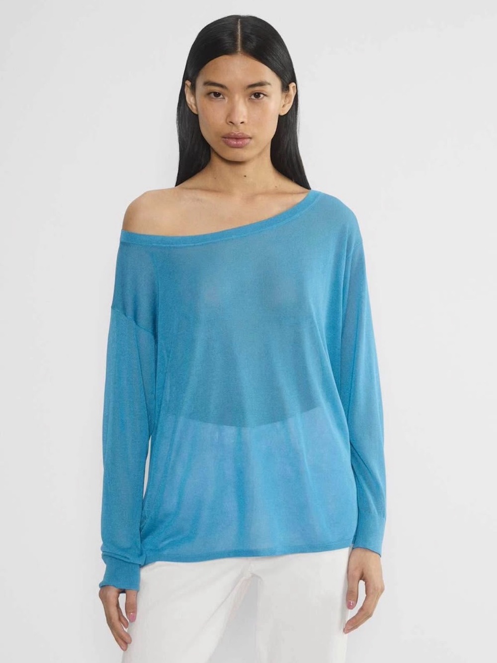 BABATON “Memo” Off-Shoulder Lightweight Women's Sweater
